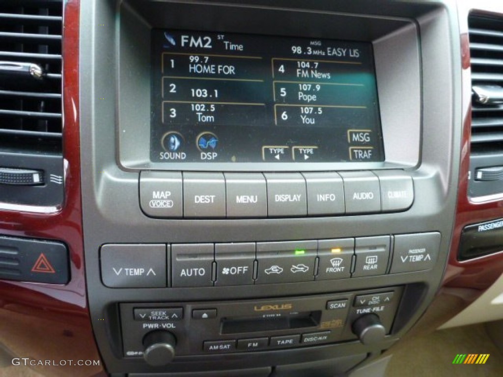2008 Lexus GX 470 Controls Photo #89622533