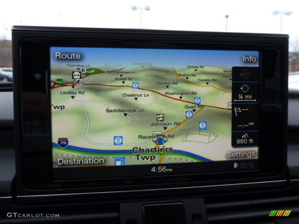 2014 A7 3.0T quattro Premium Plus - Havanna Black Metallic / Nougat Brown photo #14