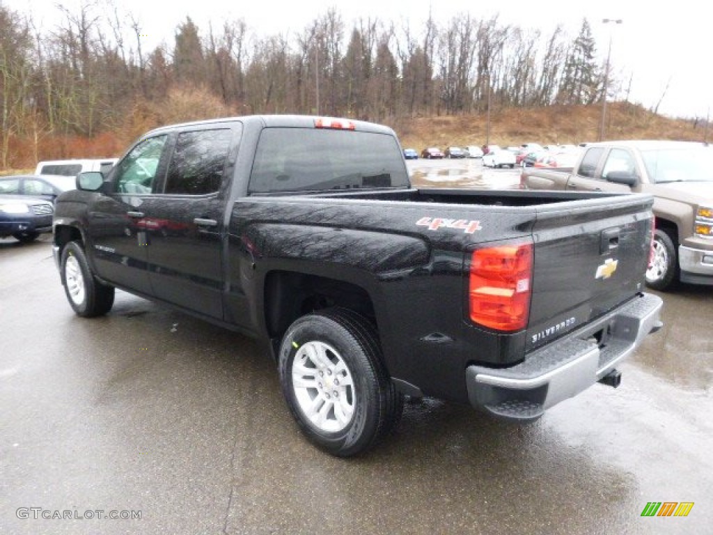 2014 Silverado 1500 LT Crew Cab 4x4 - Black / Jet Black photo #7