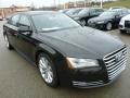 Havanna Black Metallic 2014 Audi A8 L 3.0T quattro Exterior