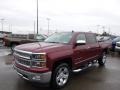 Deep Ruby Metallic - Silverado 1500 LTZ Crew Cab 4x4 Photo No. 1