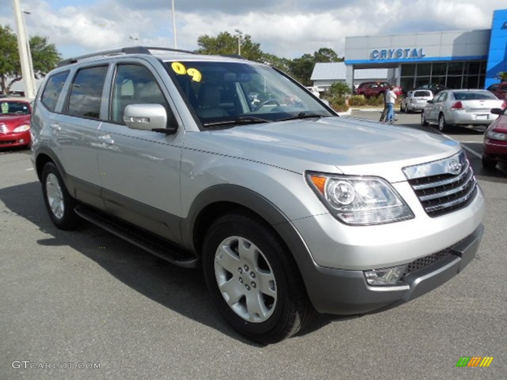 2009 Borrego EX V6 - Bright Silver / Gray photo #11