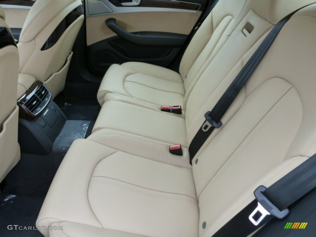 2014 Audi A8 3.0T quattro Rear Seat Photos