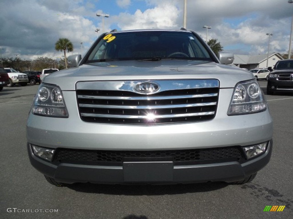 2009 Borrego EX V6 - Bright Silver / Gray photo #14