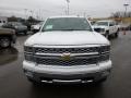 2014 Summit White Chevrolet Silverado 1500 LTZ Crew Cab 4x4  photo #2