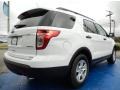 2014 Oxford White Ford Explorer FWD  photo #3