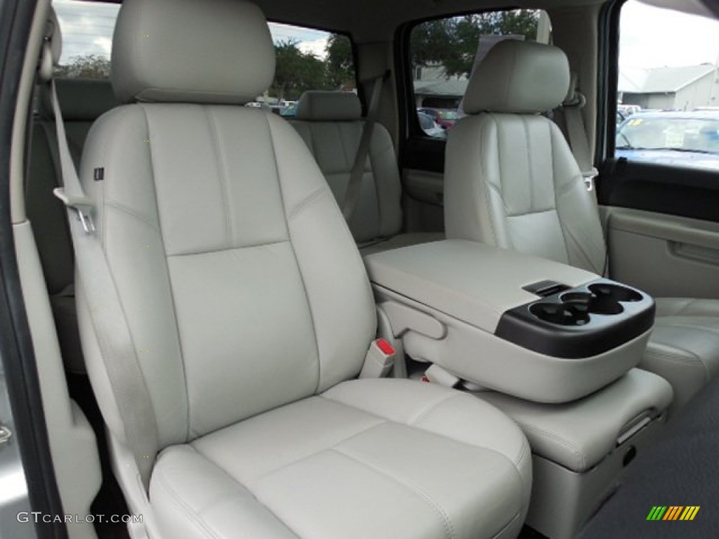 Light Titanium/Ebony Interior 2010 Chevrolet Silverado 1500 LT Crew Cab 4x4 Photo #89625257