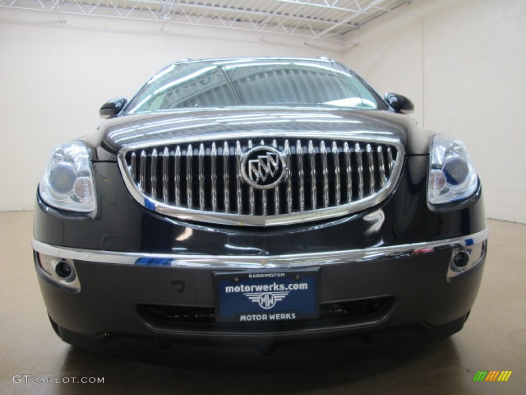 2010 Enclave CXL AWD - Carbon Black Metallic / Ebony/Ebony photo #3