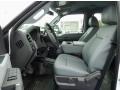 Steel 2014 Ford F350 Super Duty XL Crew Cab Dually Interior Color