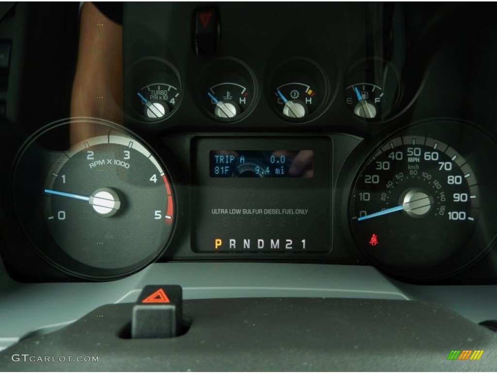 2014 Ford F350 Super Duty XL Crew Cab Dually Gauges Photos