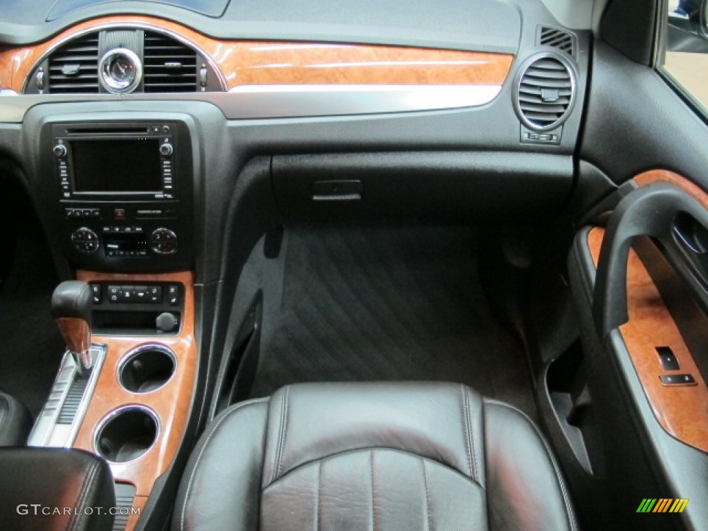 2010 Enclave CXL AWD - Carbon Black Metallic / Ebony/Ebony photo #29