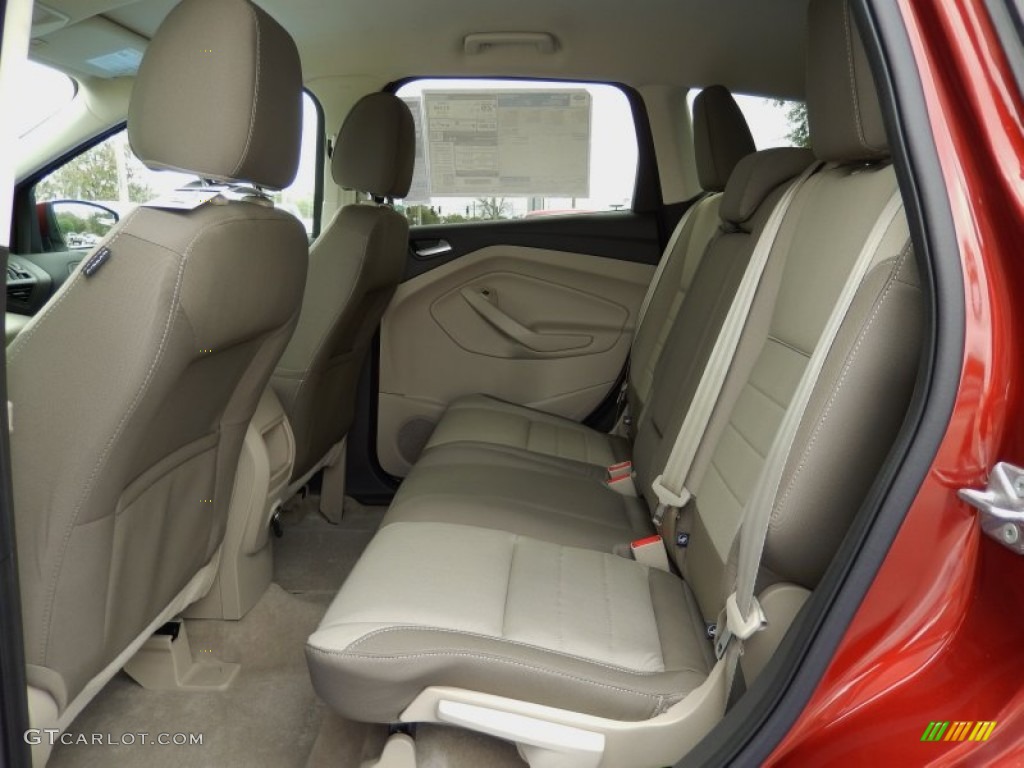2014 Ford Escape SE 1.6L EcoBoost Rear Seat Photo #89625992