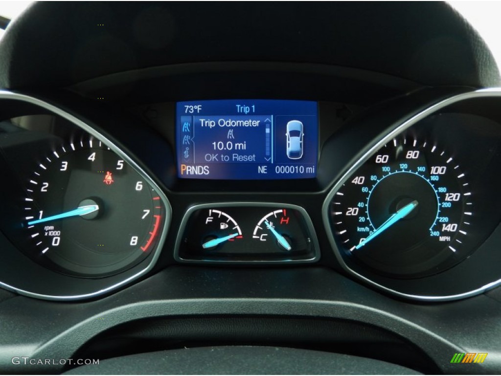 2014 Ford Escape SE 1.6L EcoBoost Gauges Photo #89626025