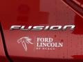 2014 Ruby Red Ford Fusion Titanium  photo #4