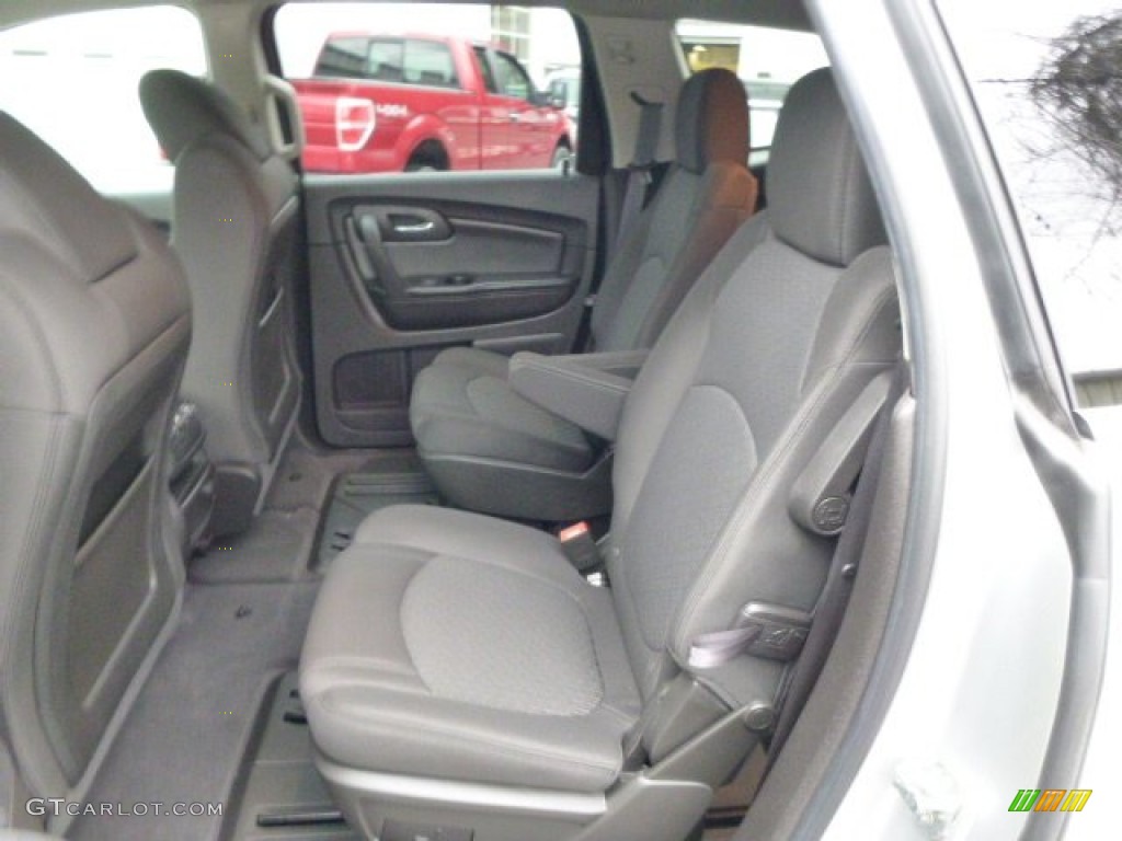Ebony/Ebony Interior 2011 Chevrolet Traverse LT AWD Photo #89627657