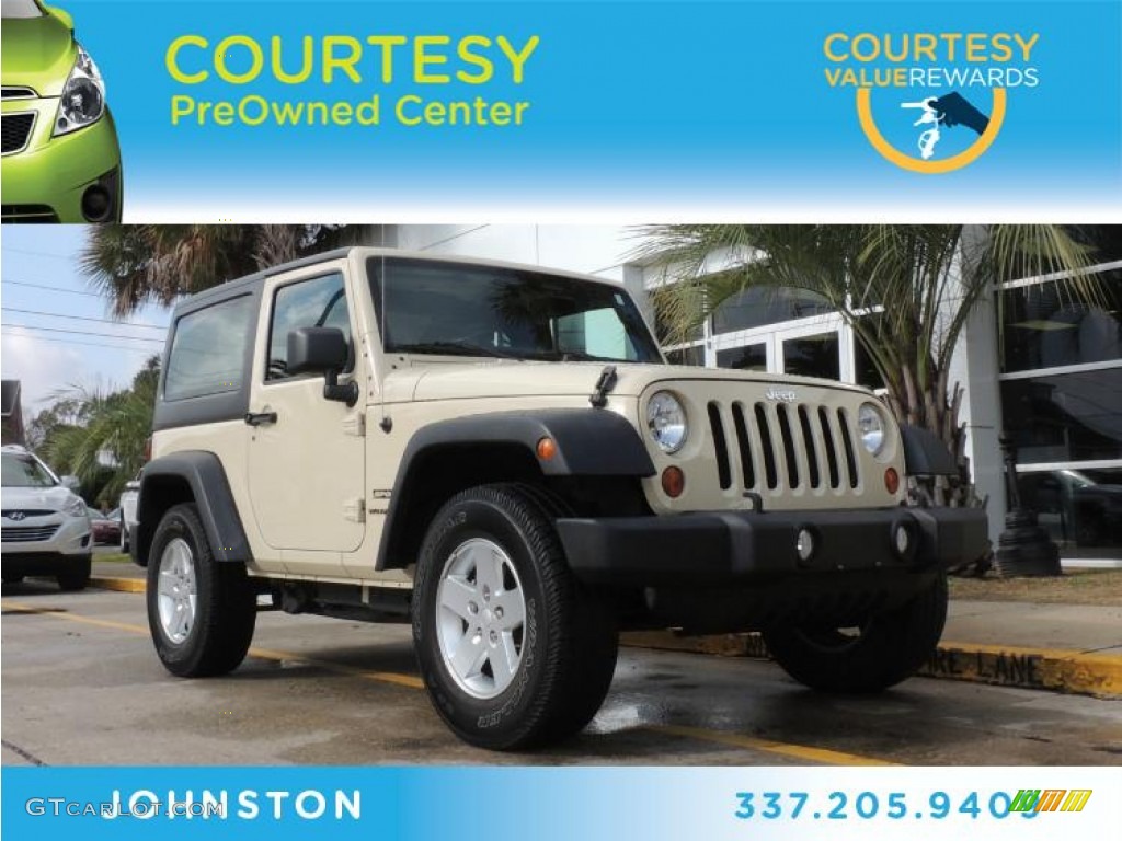 2011 Wrangler Sport 4x4 - Sahara Tan / Black photo #1