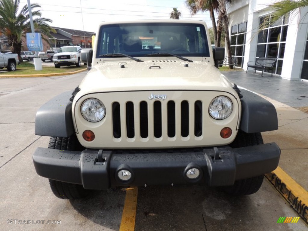 2011 Wrangler Sport 4x4 - Sahara Tan / Black photo #2