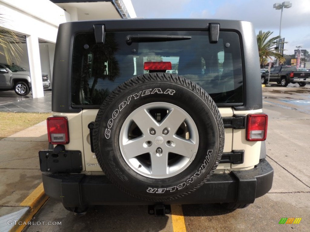 2011 Wrangler Sport 4x4 - Sahara Tan / Black photo #3