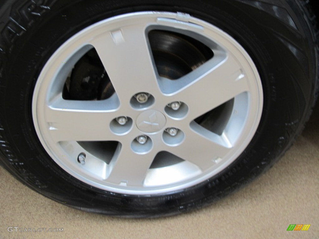 2007 Outlander LS 4WD - Deep Blue Metallic / Beige photo #12