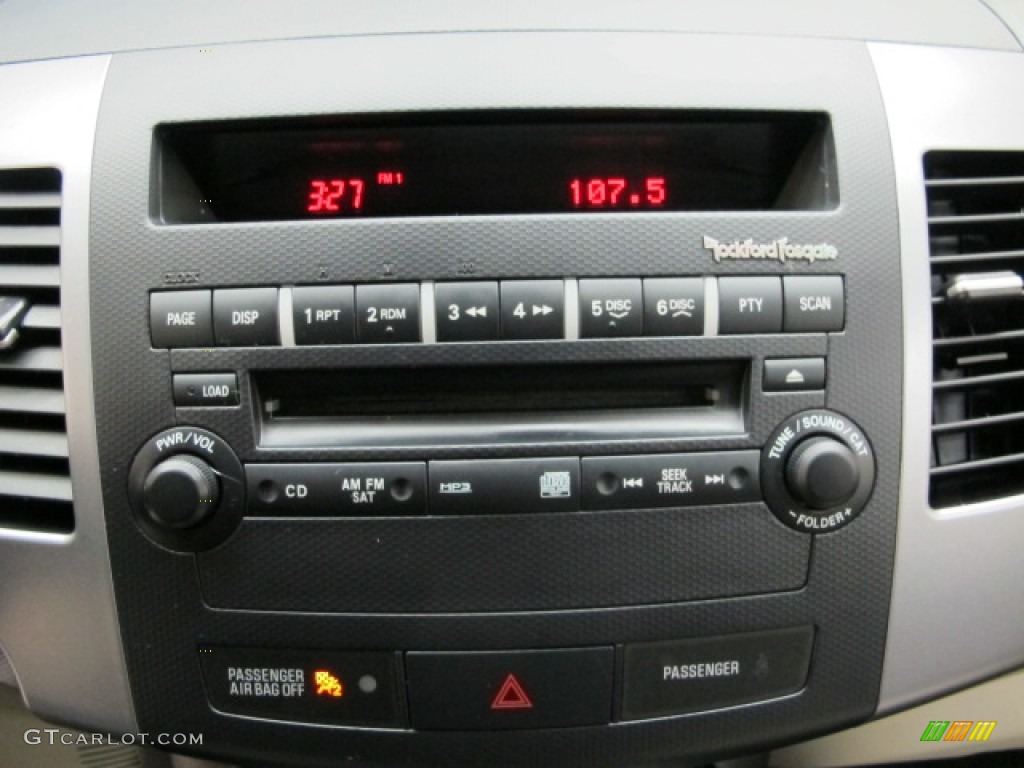 2007 Outlander LS 4WD - Deep Blue Metallic / Beige photo #29
