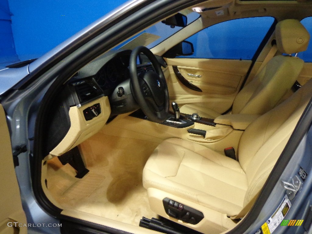 2013 3 Series 328i xDrive Sedan - Liquid Blue Metallic / Venetian Beige photo #20