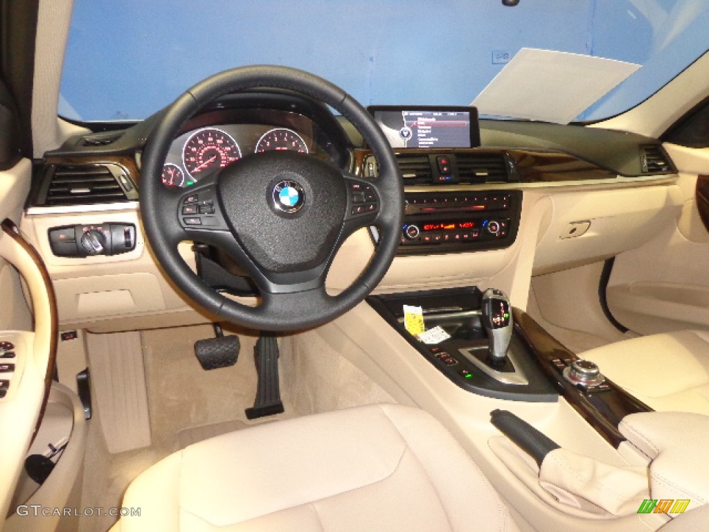 2013 3 Series 328i xDrive Sedan - Liquid Blue Metallic / Venetian Beige photo #27