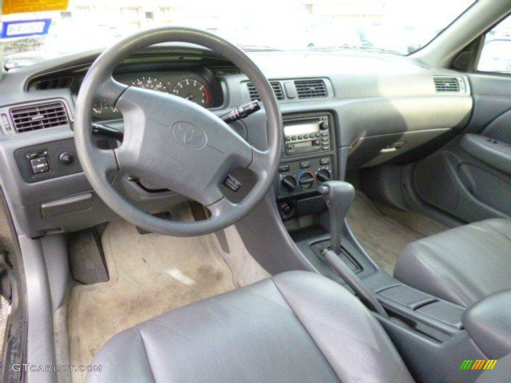 2000 Camry LE - Graphite Gray Pearl / Gray photo #8