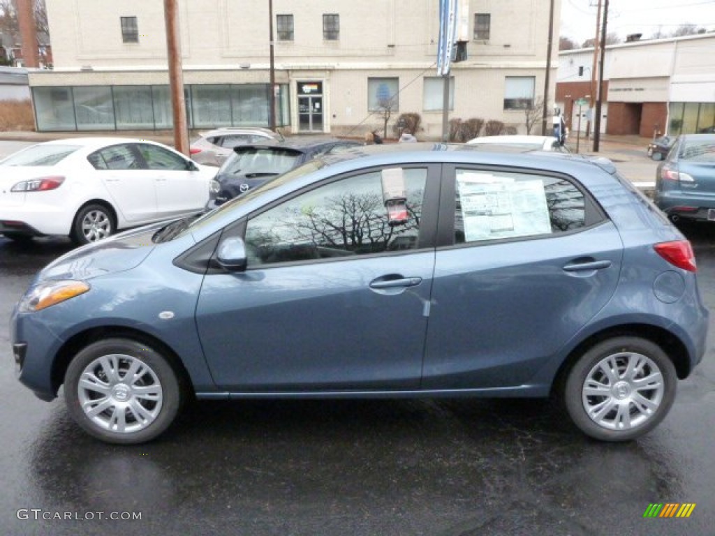 Blue Reflex 2014 Mazda Mazda2 Sport Exterior Photo #89629822