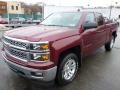 Deep Ruby Metallic - Silverado 1500 LT Double Cab 4x4 Photo No. 7