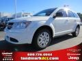 2014 White Dodge Journey Amercian Value Package  photo #1