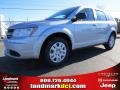 2014 Bright Silver Metallic Dodge Journey Amercian Value Package  photo #1