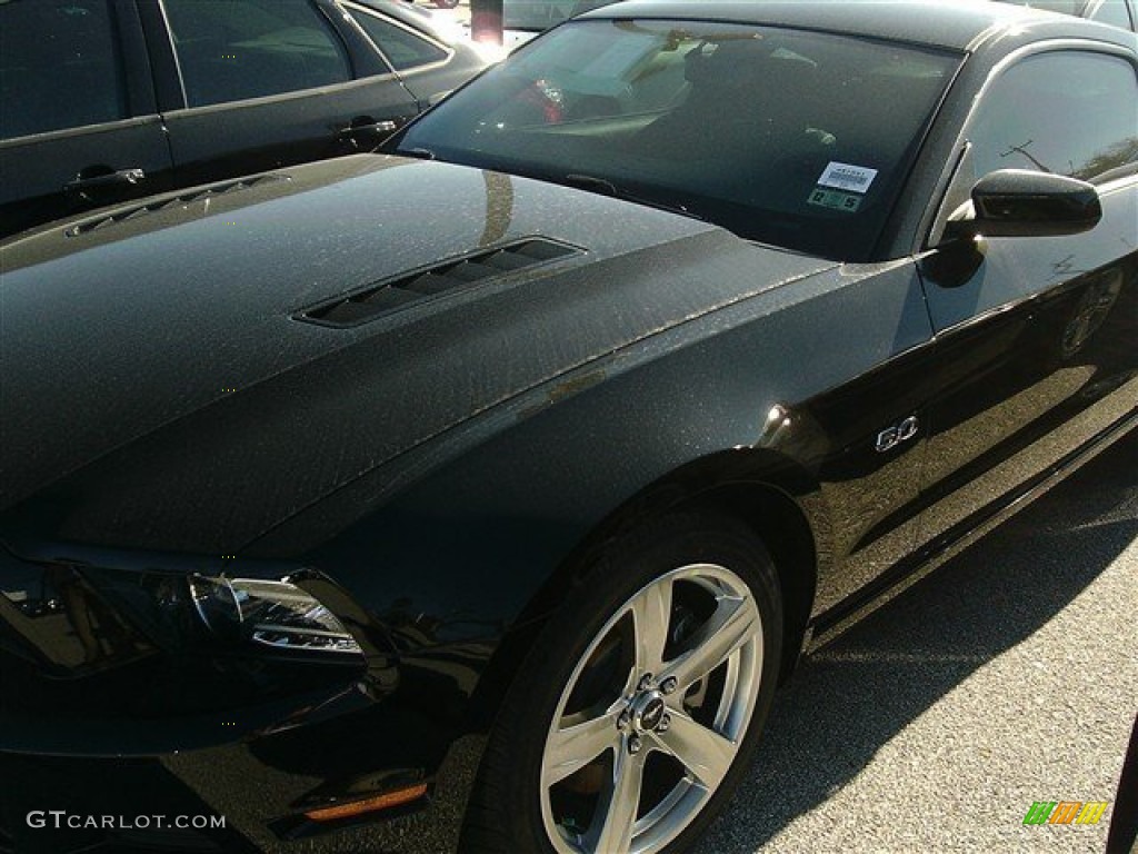 2014 Mustang GT Premium Coupe - Black / Charcoal Black photo #1