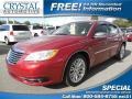 2011 Deep Cherry Red Crystal Pearl Chrysler 200 Limited  photo #1