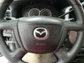 Dark Flint Gray 2003 Mazda Tribute LX-V6 4WD Steering Wheel