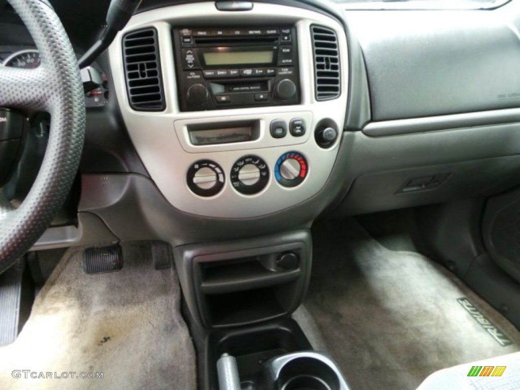 2003 Mazda Tribute LX-V6 4WD Dark Flint Gray Dashboard Photo #89634192