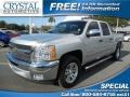 Silver Ice Metallic 2012 Chevrolet Silverado 1500 LT Crew Cab
