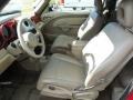 Front Seat of 2006 PT Cruiser Touring Convertible