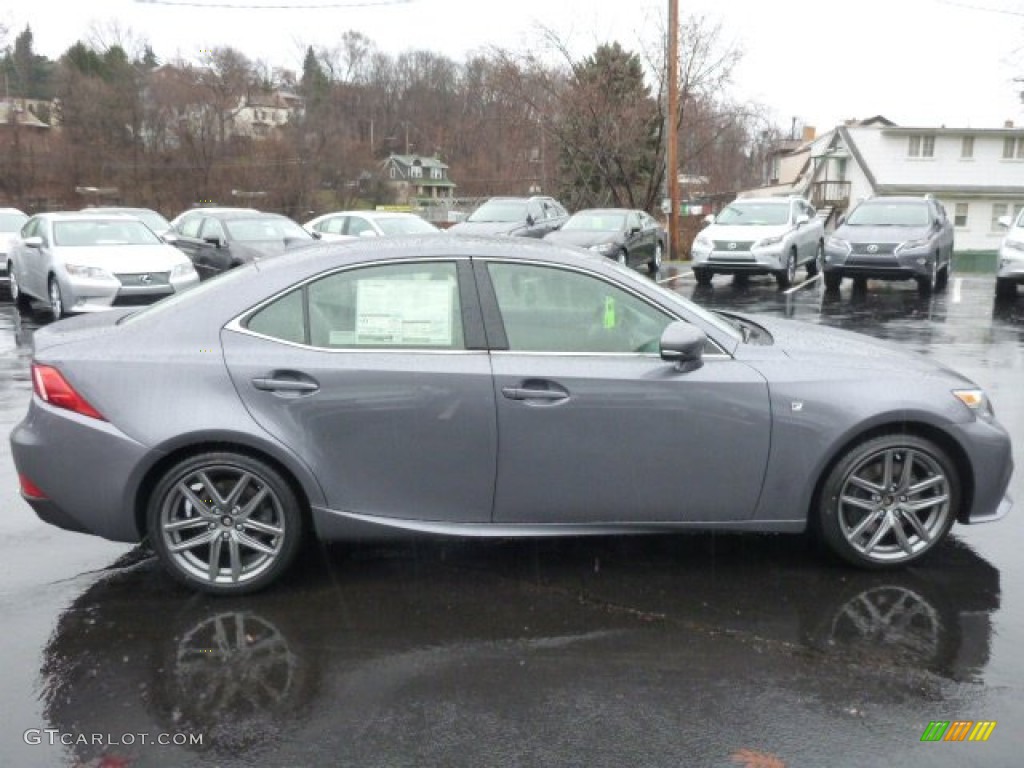 Nebula Gray Pearl 2014 Lexus IS 350 F Sport AWD Exterior Photo #89634726