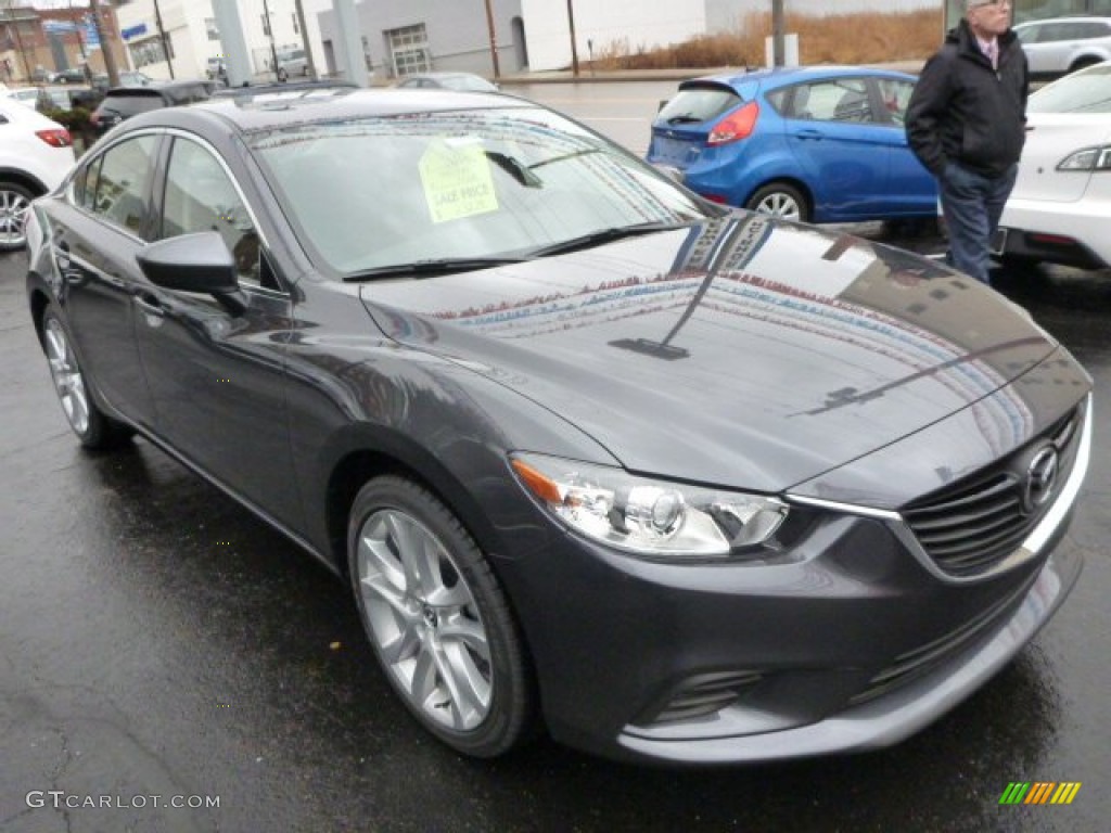 Meteor Gray Mica 2014 Mazda MAZDA6 Touring Exterior Photo #89634735