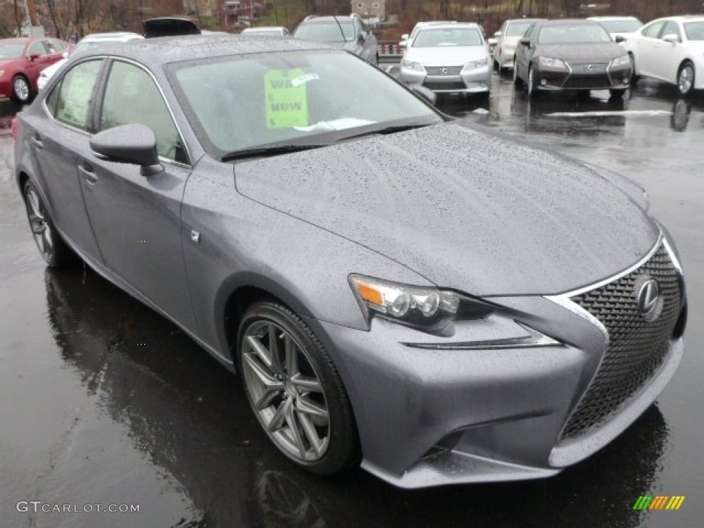 Nebula Gray Pearl 2014 Lexus IS 350 F Sport AWD Exterior Photo #89634741