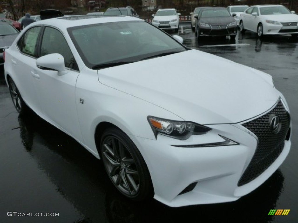 Ultra White 2014 Lexus IS 350 F Sport AWD Exterior Photo #89635020