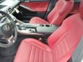 Rioja Red Front Seat Photo for 2014 Lexus IS #89635065