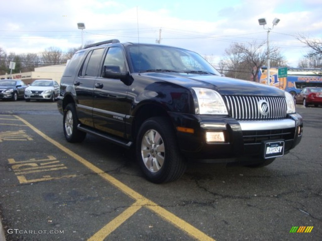 2008 Mountaineer AWD - Ebony Black / Charcoal Black photo #5