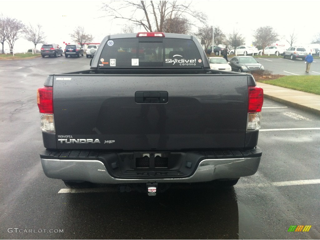 2011 Tundra X-SP Double Cab - Magnetic Gray Metallic / Black photo #6