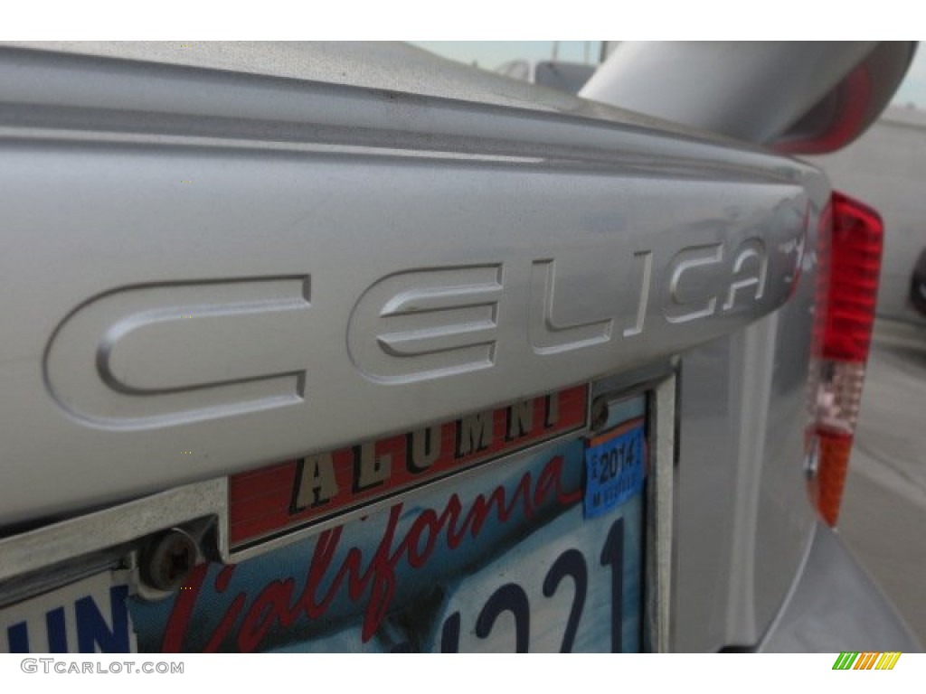 2001 Celica GT - Liquid Silver / Black/Silver photo #8