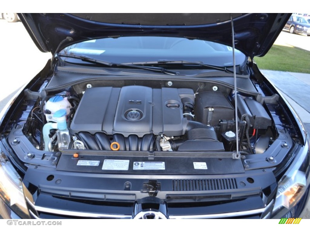 2013 Volkswagen Passat 2.5L SE 2.5 Liter DOHC 20-Valve 5 Cylinder Engine Photo #89636310