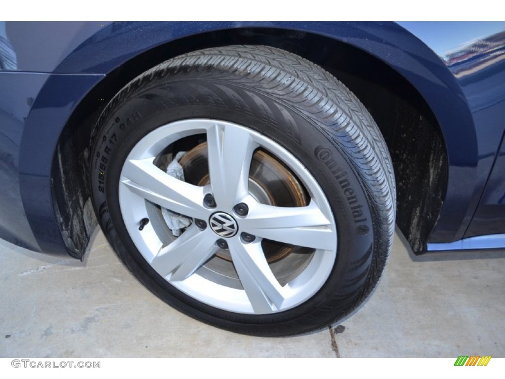 2013 Volkswagen Passat 2.5L SE Wheel Photo #89636325