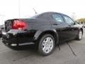 2014 Black Clear Coat Dodge Avenger SE  photo #3