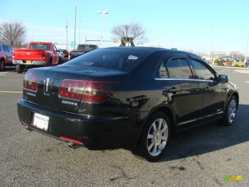 2006 Zephyr  - Black Clearcoat / Dark Charcoal photo #4