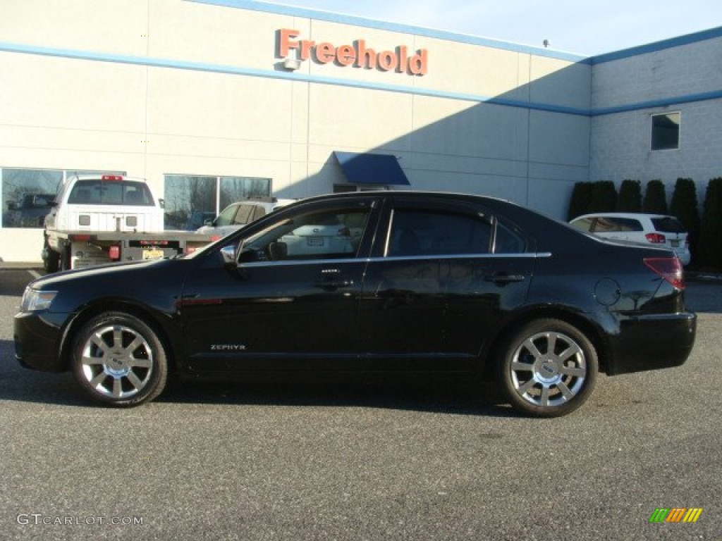 2006 Zephyr  - Black Clearcoat / Dark Charcoal photo #8